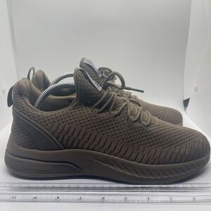Feelthwear Athletic Knit Mesh Sneakers Running Walking Comfort Shoes‎ Brown 11.5